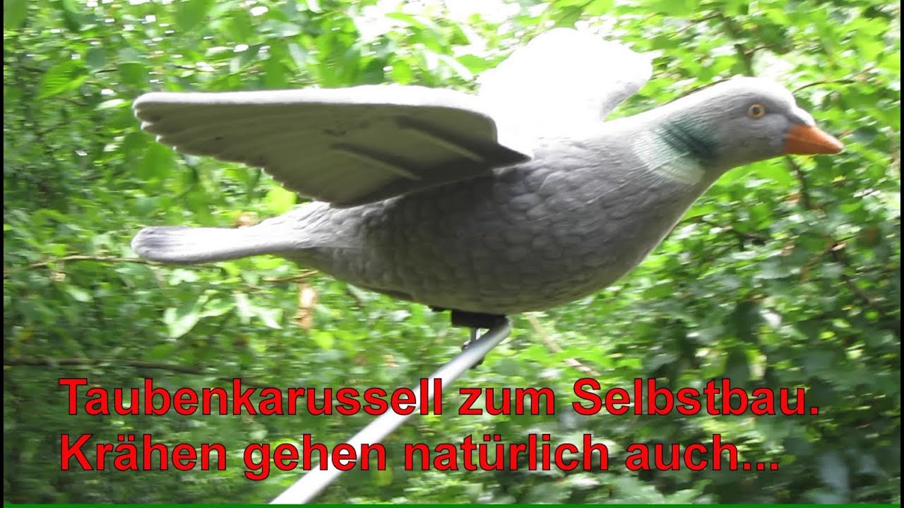 Bauanleitung Taubenkarussell oder Krähenkarussell