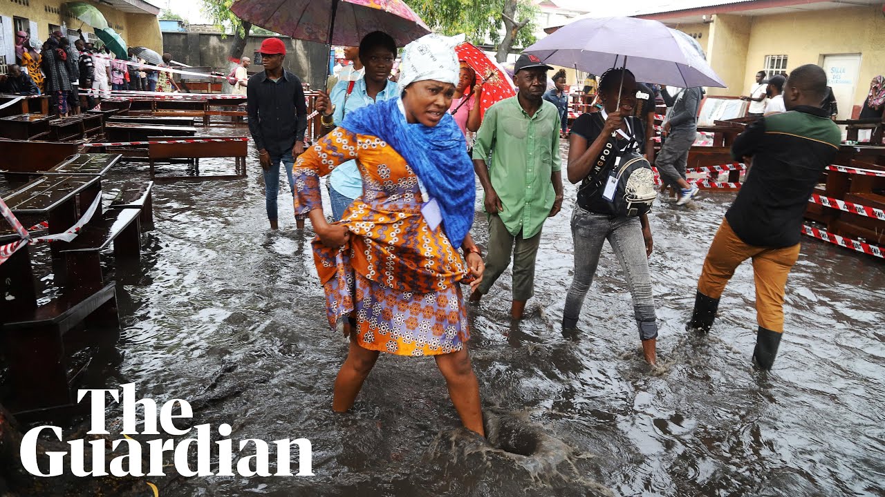 Congolese elections: floods and broken voting machines mar process