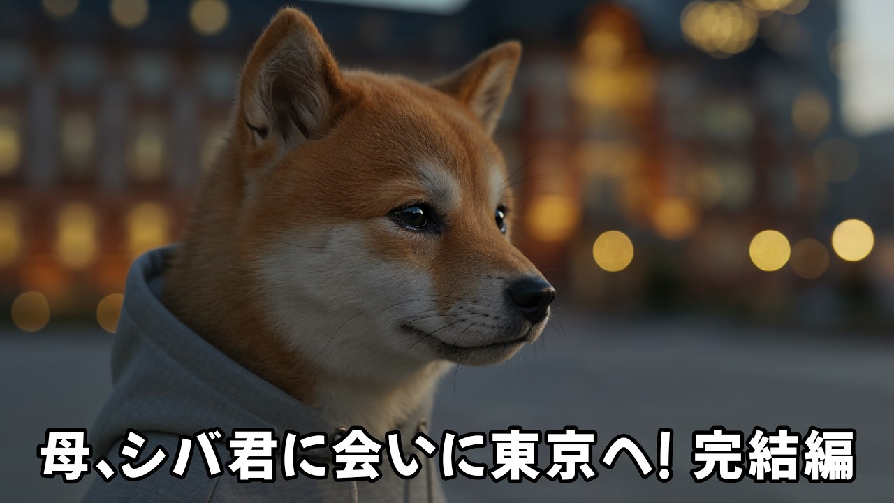 [第35話] 母がシバ君に会うため東京へ来た ― 完結編