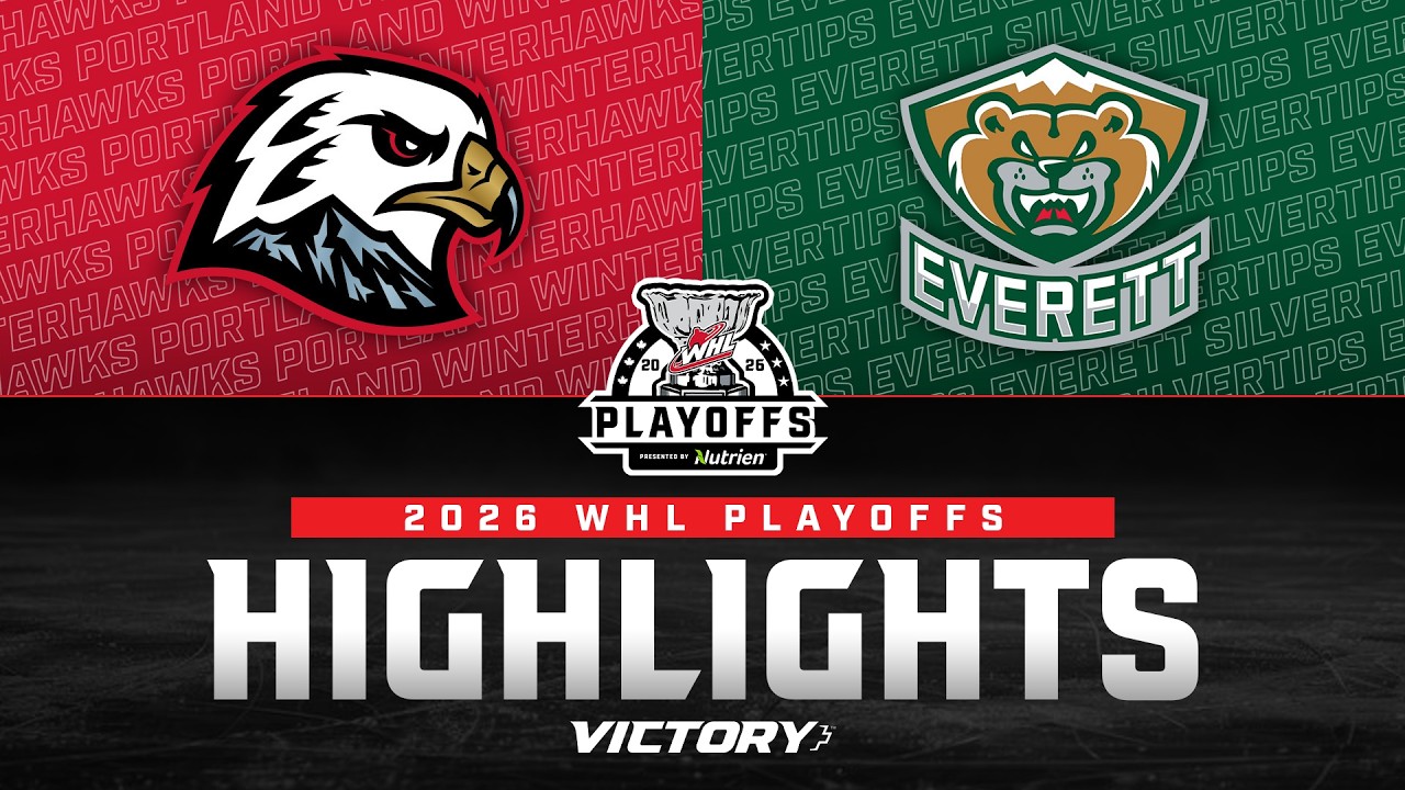 Portland Winterhawks at Everett Silvertips - Game 1 | 2026 WHL Playoffs Highlights