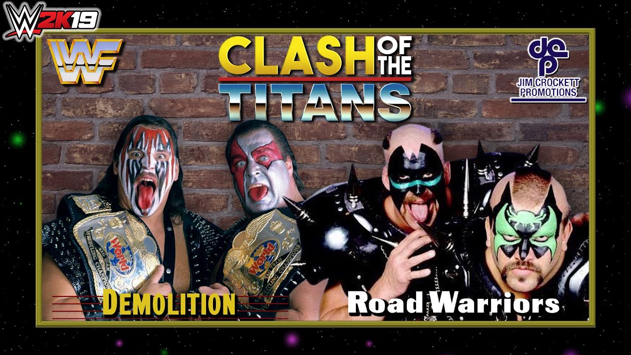 Demolition vs The Road Warriors - Clash Of The Titans - WWE 2K Series