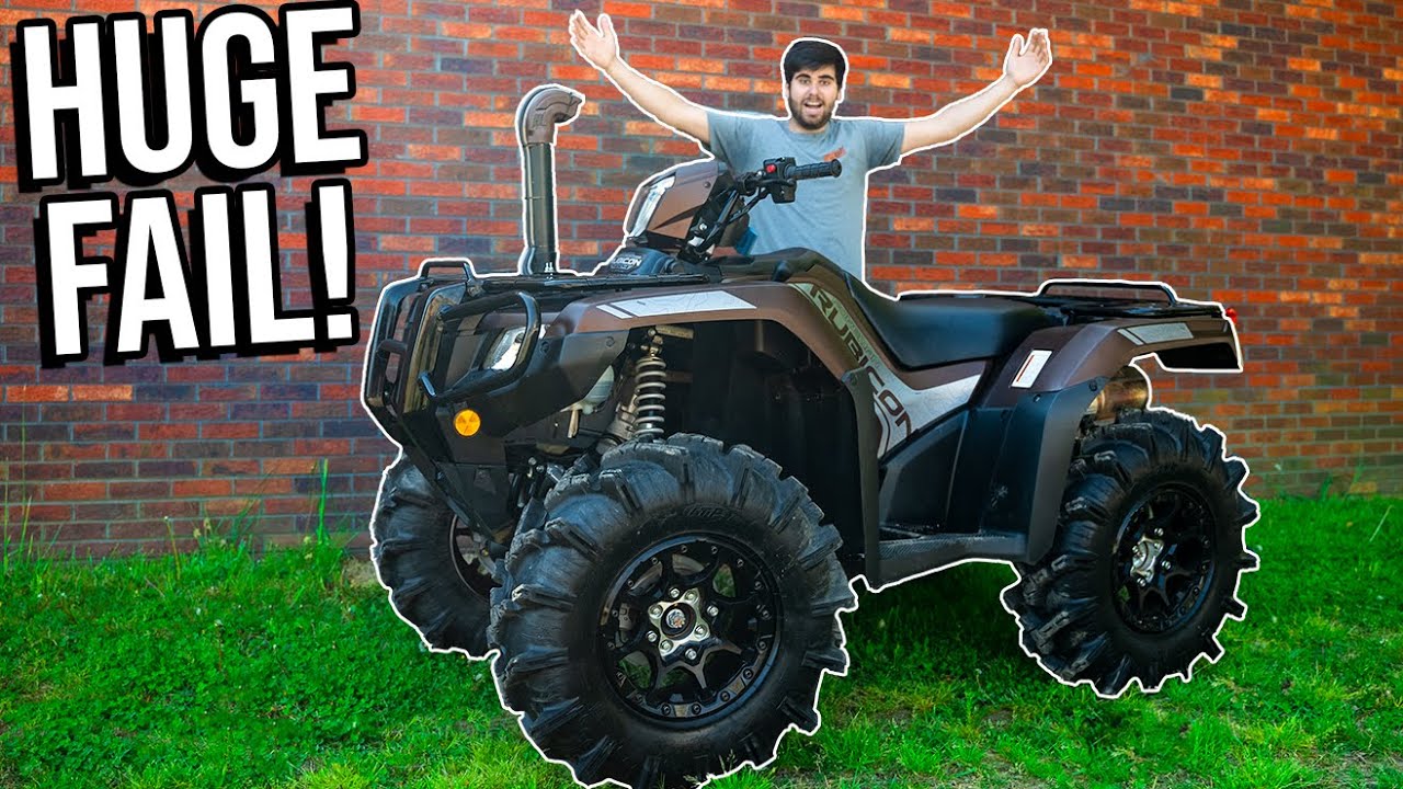 We FINALLY SNORKELED The HONDA! *ALMOST SUNK IT*
