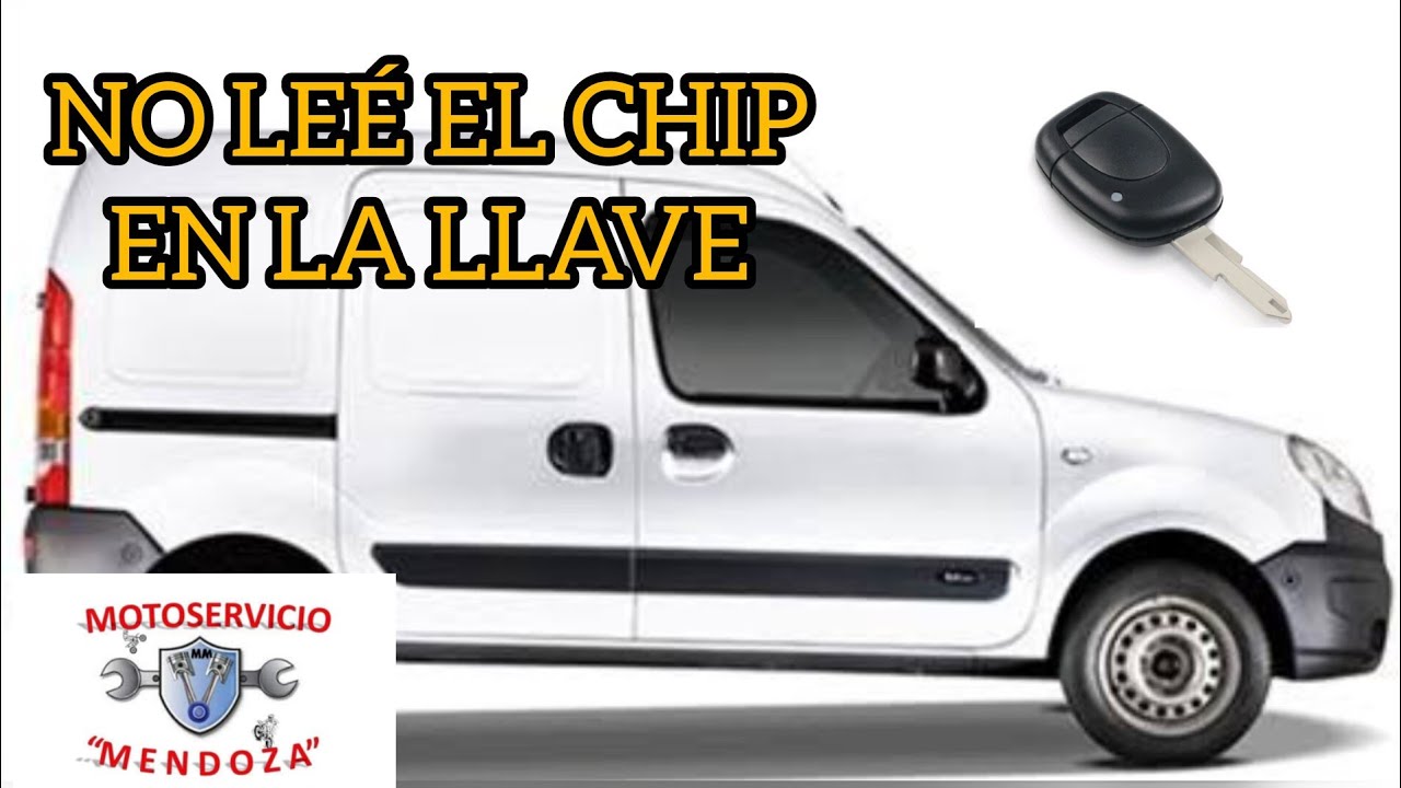 Renault Kangoo,Clio,platina no detecta el chip de la llave ( no arranca)