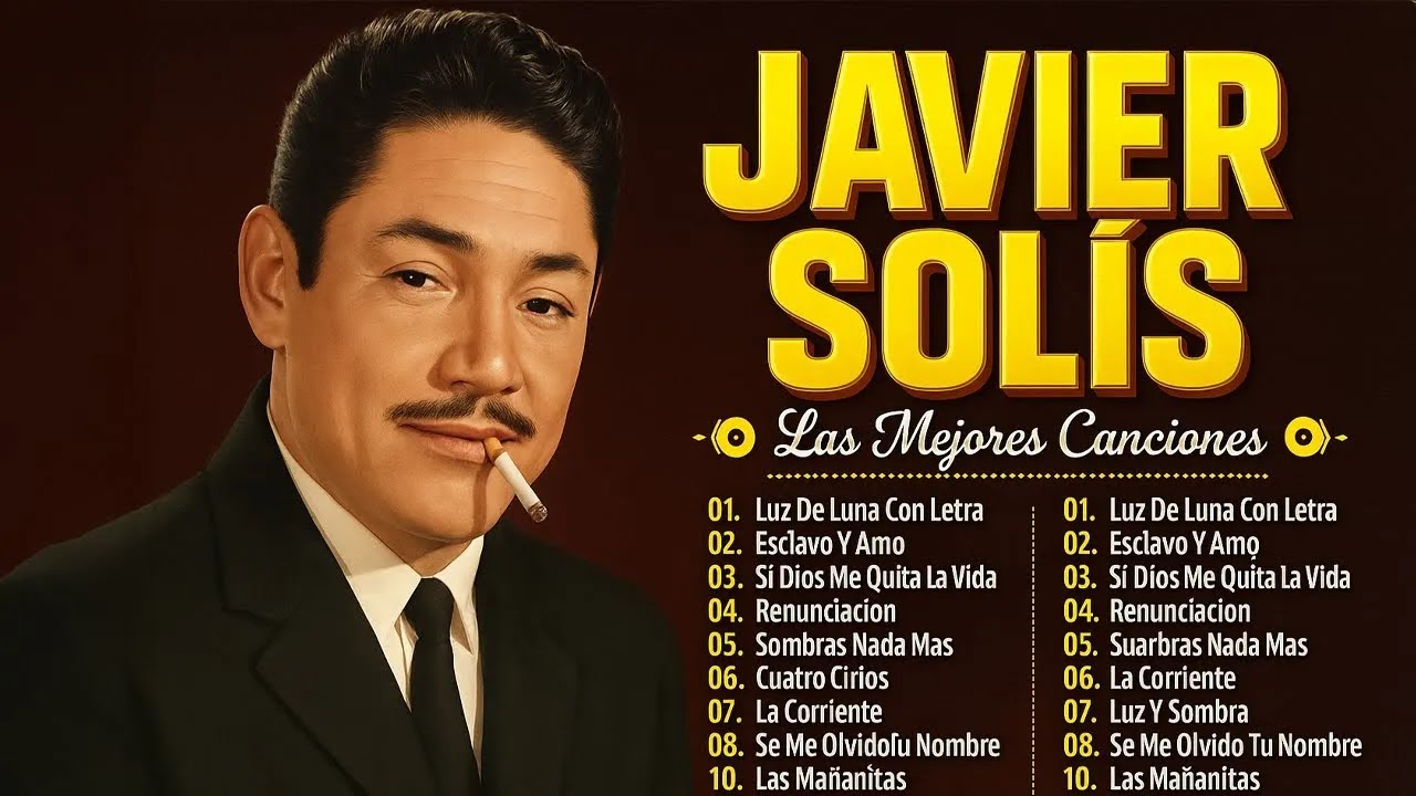 JAVIER SOLIS 25 BOLEROS Y RANCHERAS MEXICANAS - MIX MEJORES RANCHERAS ROMANTICAS DE JAVIER SOLIS