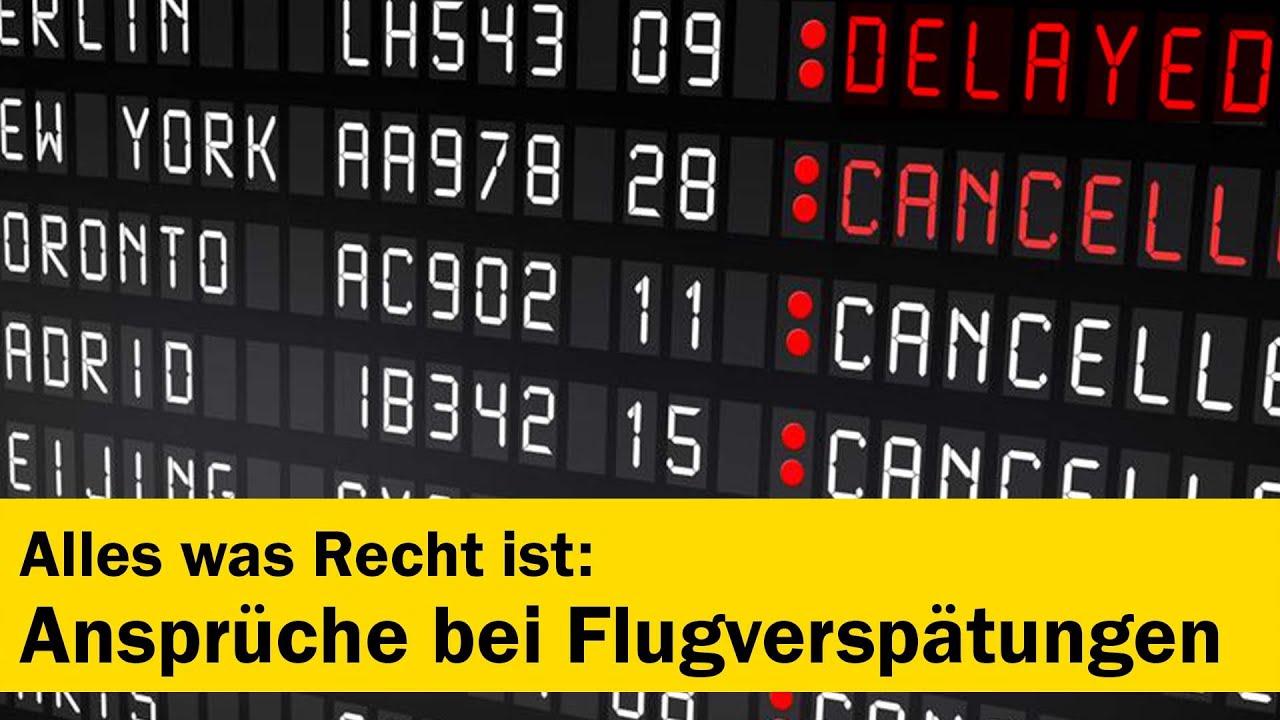 Alles was Recht ist: Anspr&uuml;che bei Flugversp&auml;tung | &Ouml;AMTC