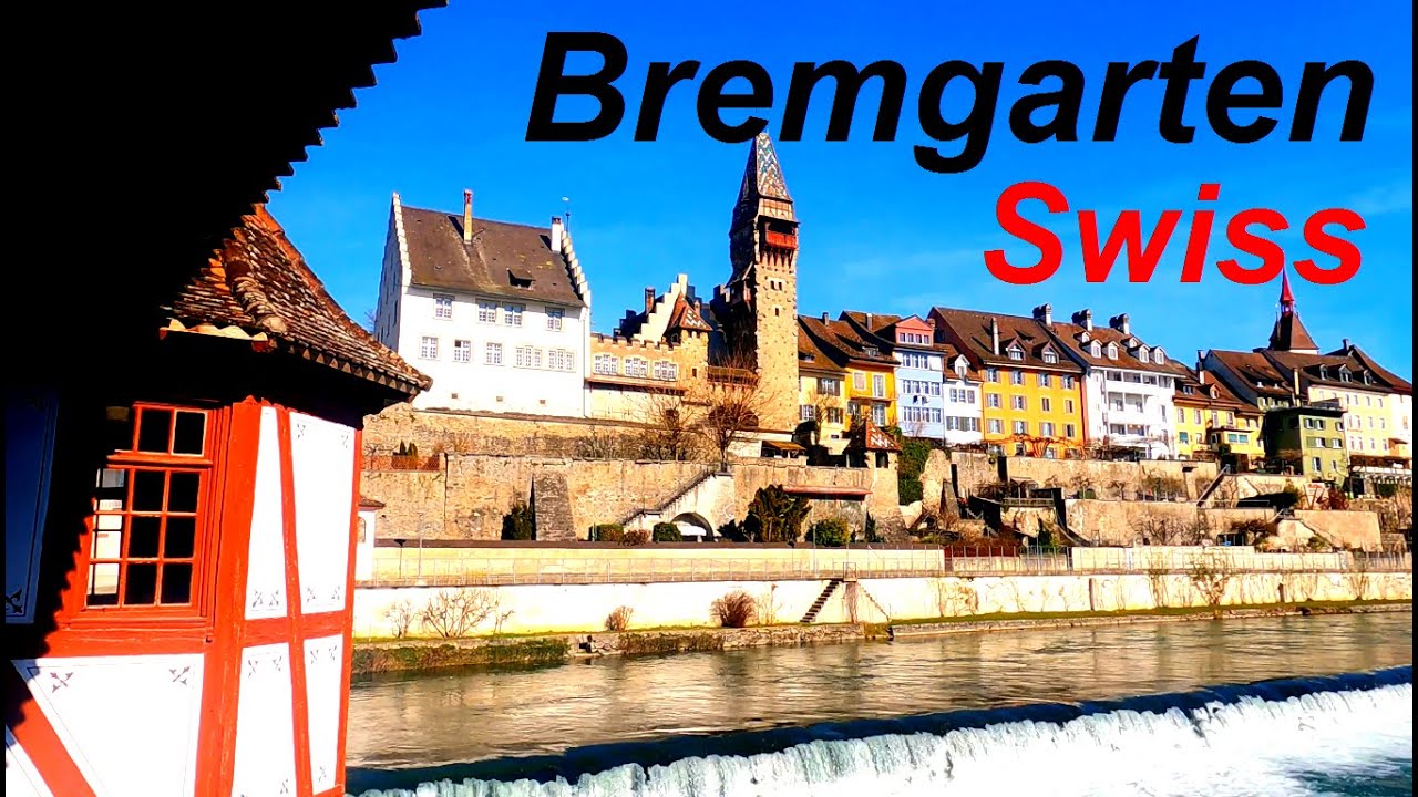 Bremgarten Aargau Switzerland 4K | Old Town Road Walk | Bremgarten Schweiz