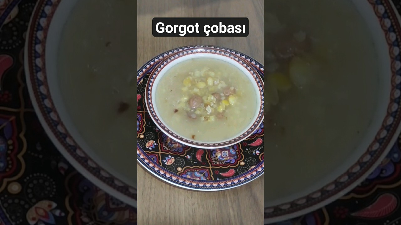 Karadeniz'in yöresel gorgot çorbası tarif Refika'nın Dünyası YouTube kanalında