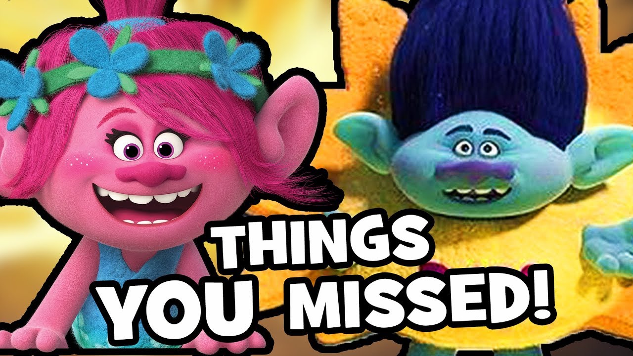 TROLLS HOLIDAY Easter Eggs & Things You Missed!