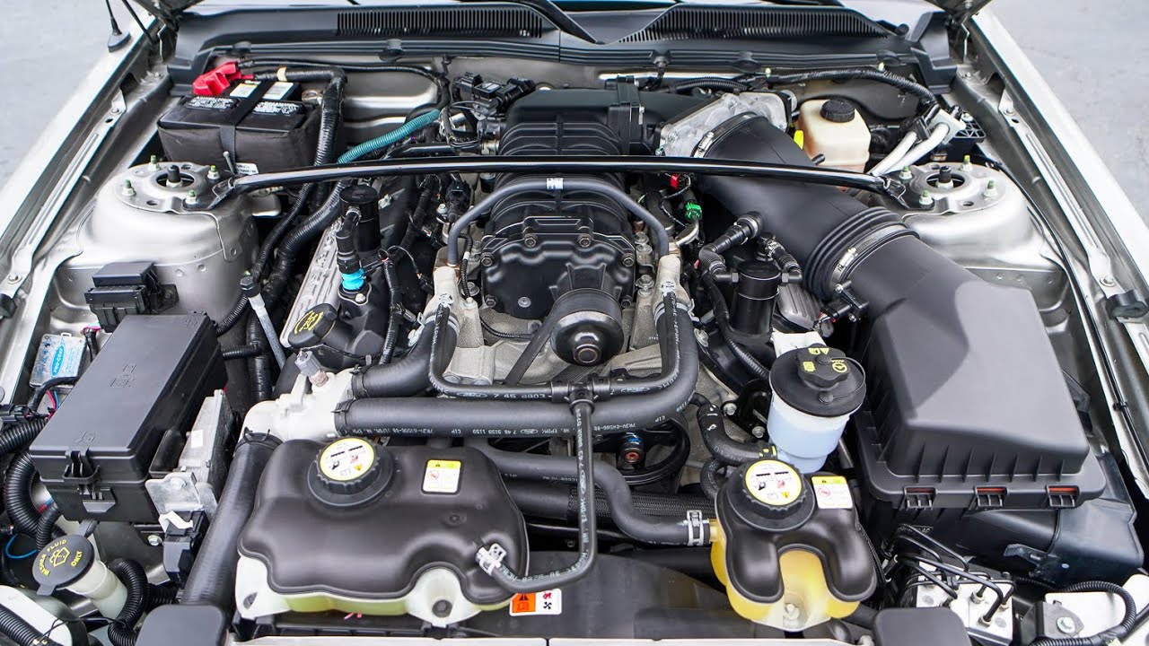 Cold Start Video: 478-Mile 2008 Ford Mustang Shelby GT500 Coupe on BaT