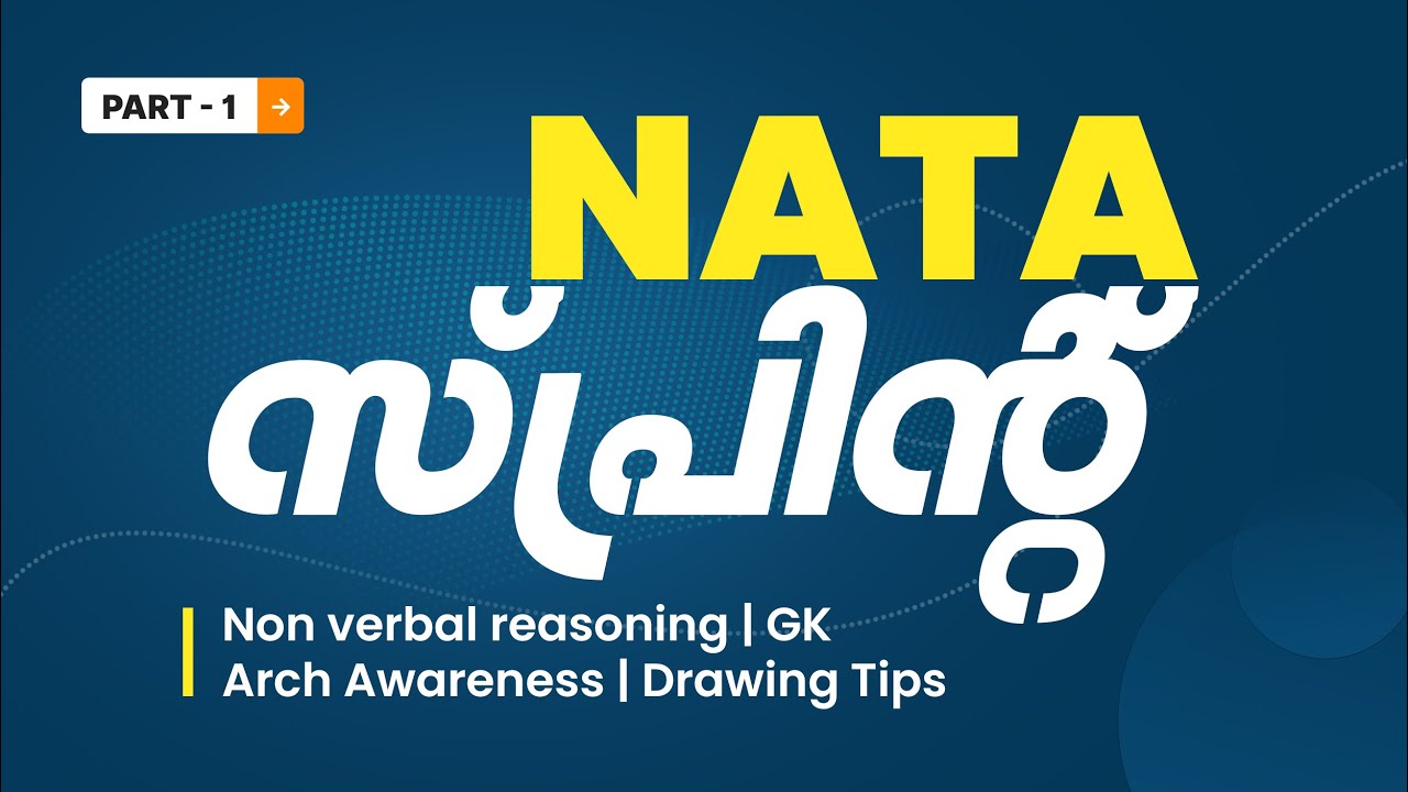 NATA SPRINT 1 | NON-VERBAL REASONING | GK | ARCH AWARENESS & DRAWING TIPS | NATA MARATHON | #nata