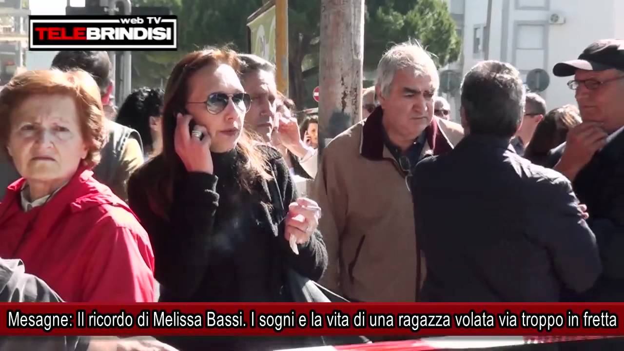 Mesagne: Il ricordo di Melissa Bassi. I sogni e la vita di una ragazza volata via troppo in fretta