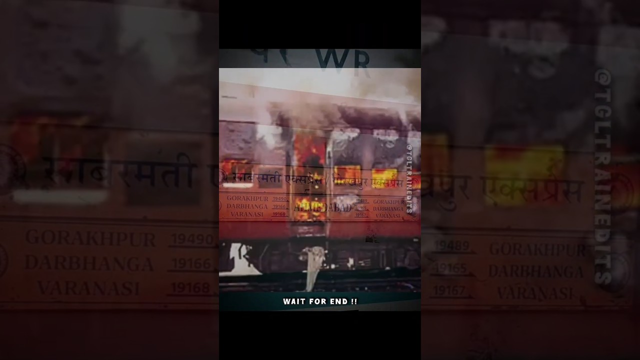 Godhra Kand ☠️💀🥶 #indianrailways #trending #trollface #railway #train #viralvideo #wap7 #accident