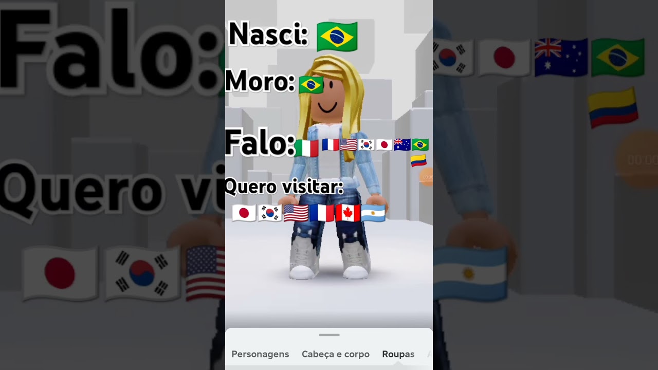 Nasci moro falo quero visitar