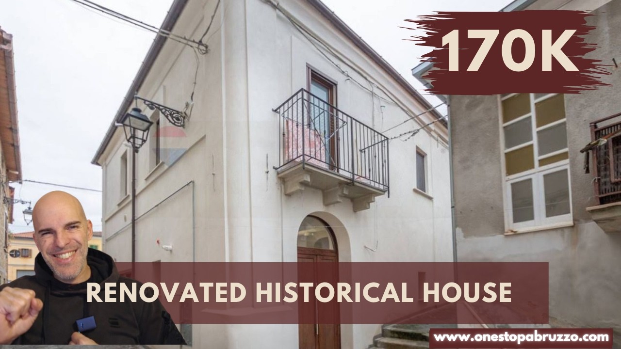 Italy House for Sale: 18th-Century Vaults Meet Modern Luxury Abruzzo Properties for Sale