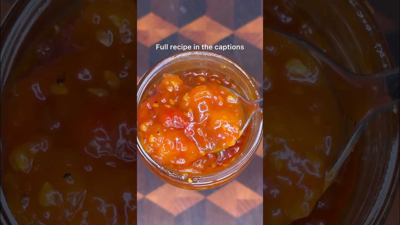Томатный джем с карамелизированным луком! #Джем #RecipeShorts #JamRecipe #Помидоры #TomatoRecipe ...