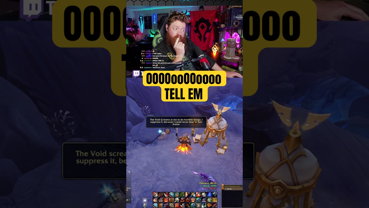 Ооооооо, СКАЖИ ИМ! #worldofwarcraft #gaming