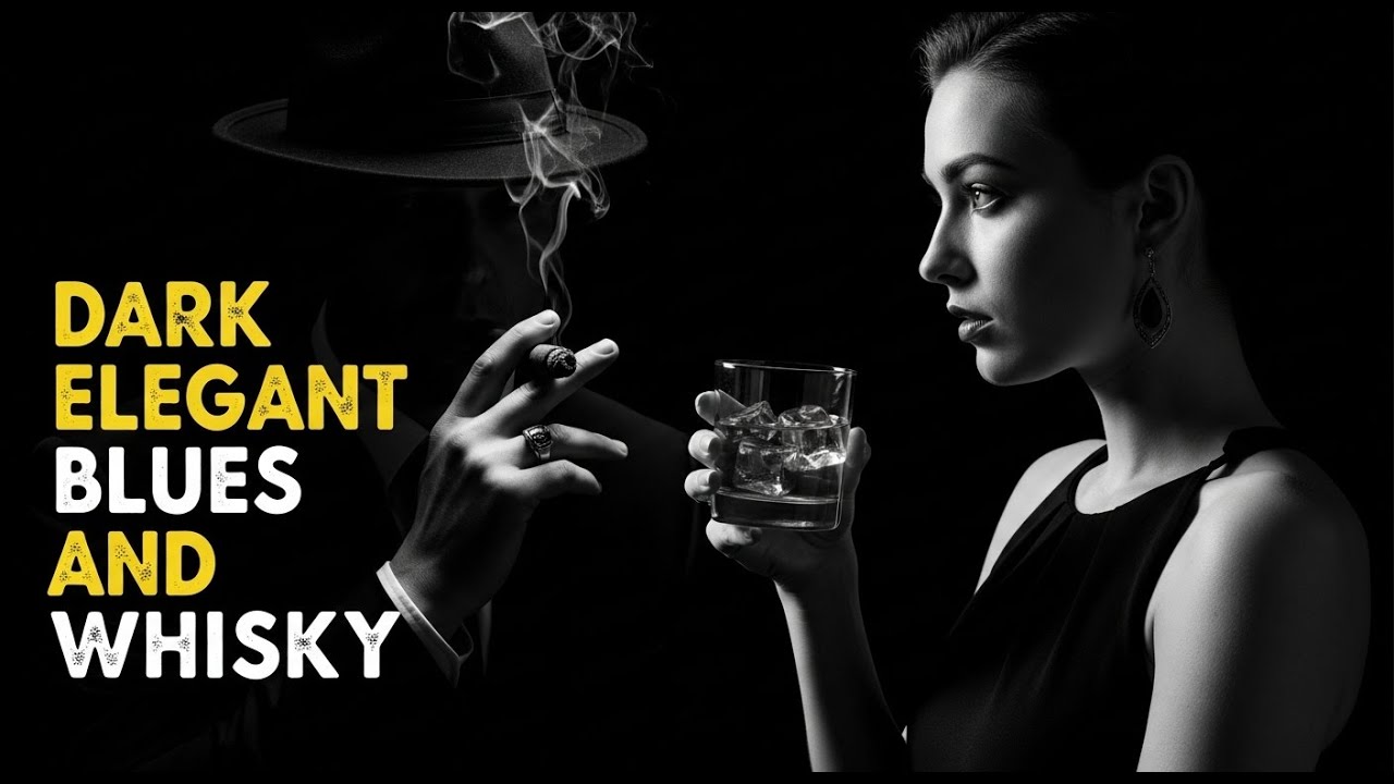 Dark Elegant Blues Music | Romantic Soulful Blues Guitar