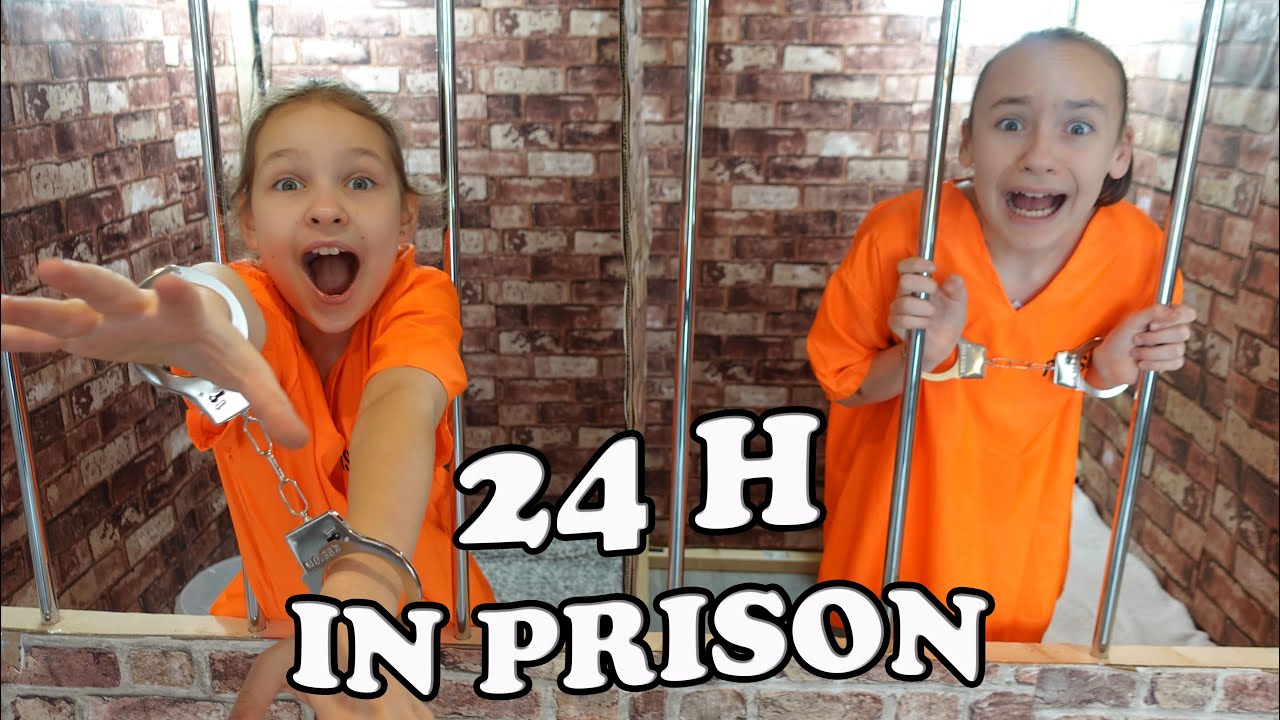 24 HOURS in Jail Challenge!!!