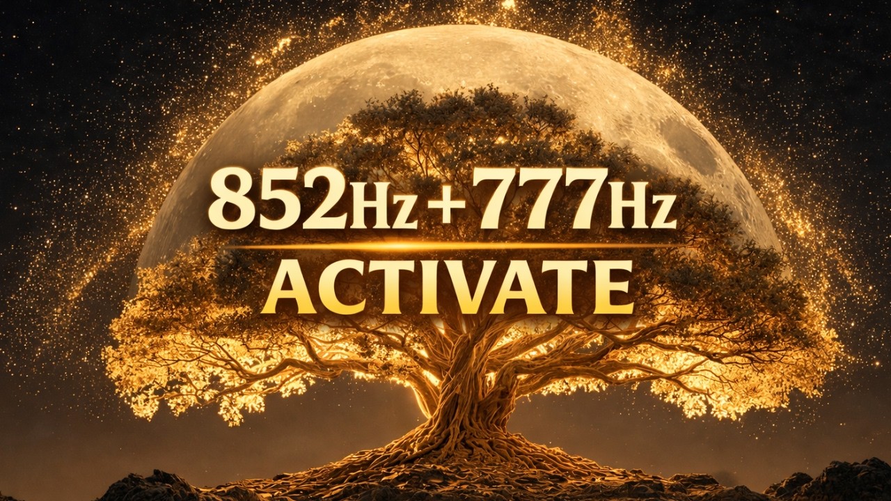 Trust the Signal You’re Receiving — 852 + 777Hz Spiritual Alignment & Protection ✨