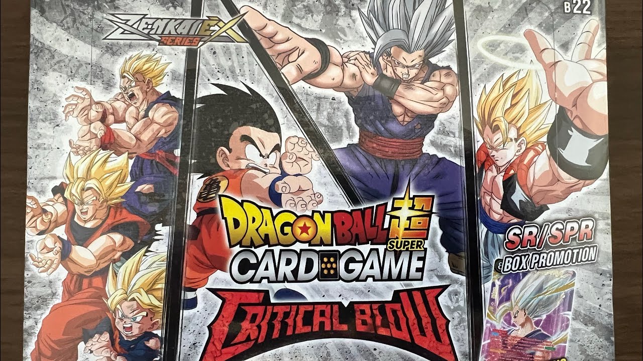 Searching for Beast Gohan Cards | Critical blow Dragon Ball Super Card Game Unboxing
