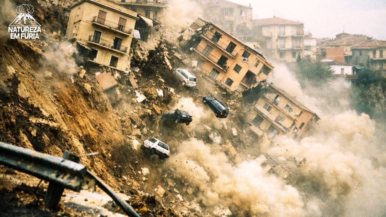 DESESPERO NA ITÁLIA: Terra se Abre e Engole Tudo! (Cidade Isolada)