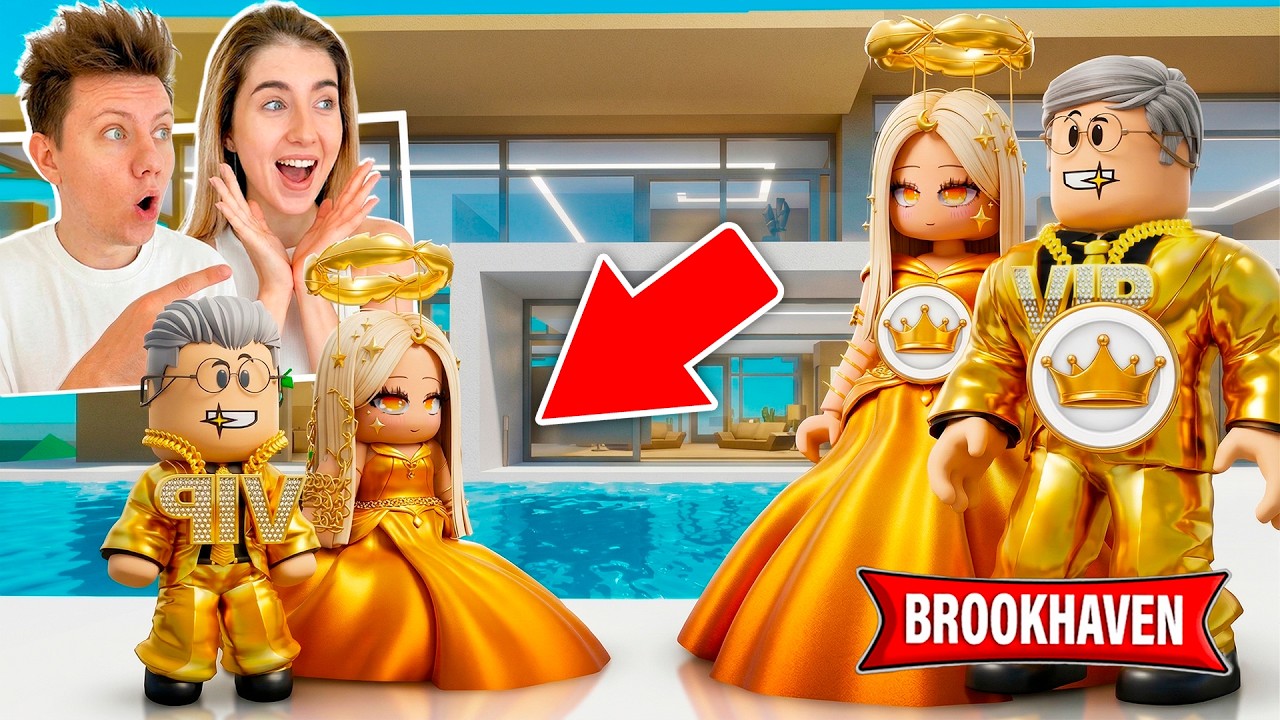Мы притворились ДЕТЬМИ VIP-СЕМЬИ&hellip; но МАМА ИЗМЕНЯЕТ ПАПЕ в Brookhaven 🏡RP!