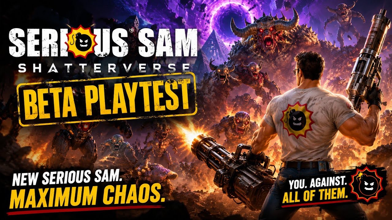 Serious Sam: Shatterverse &mdash; НОВЫЙ геймплей с плейтеста!