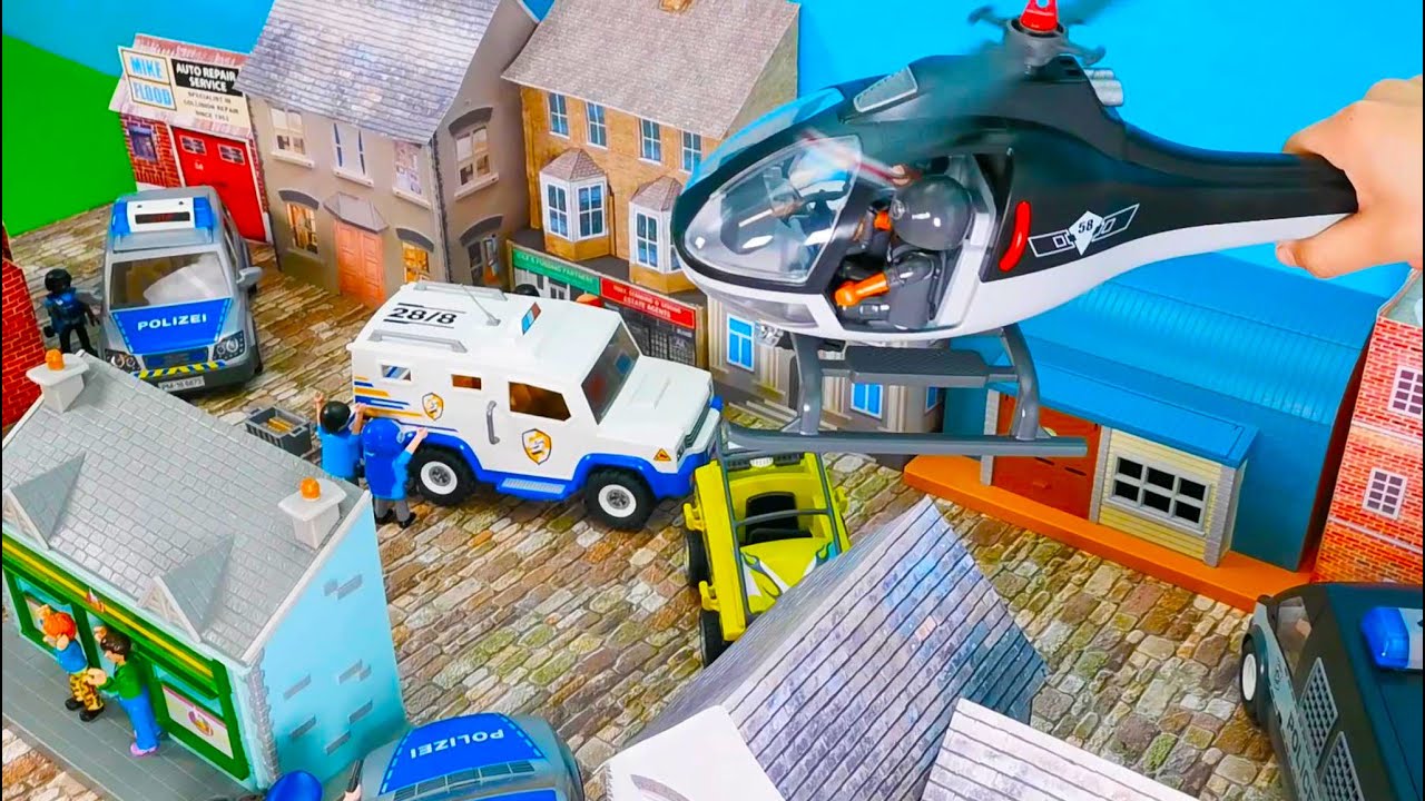 Kinder Spielzeugfilm SWAT Mission 🚨 Heist on Armored Truck 🚓 Children's Movie