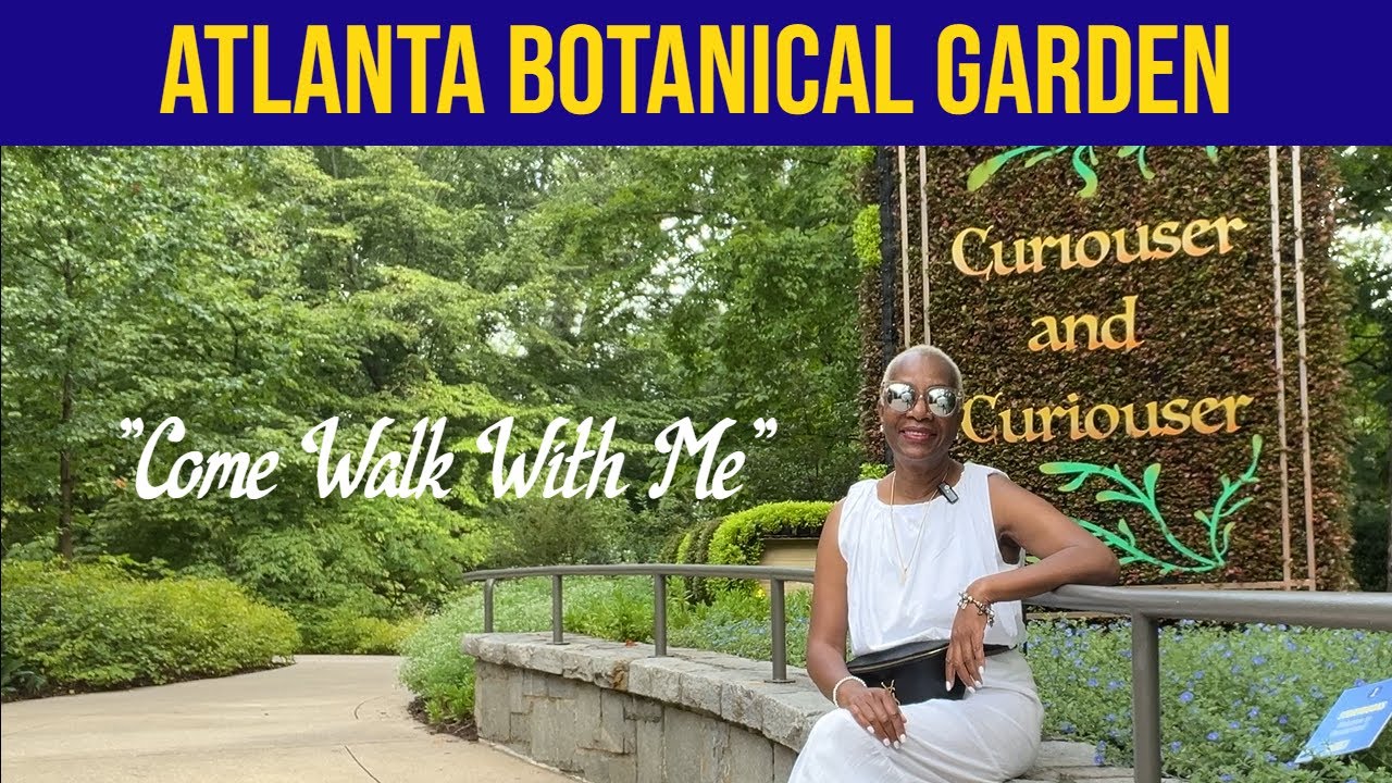 ATLANTA BOTANICAL GARDEN: Explore Alice's Wonderland And Enchanted Trees!