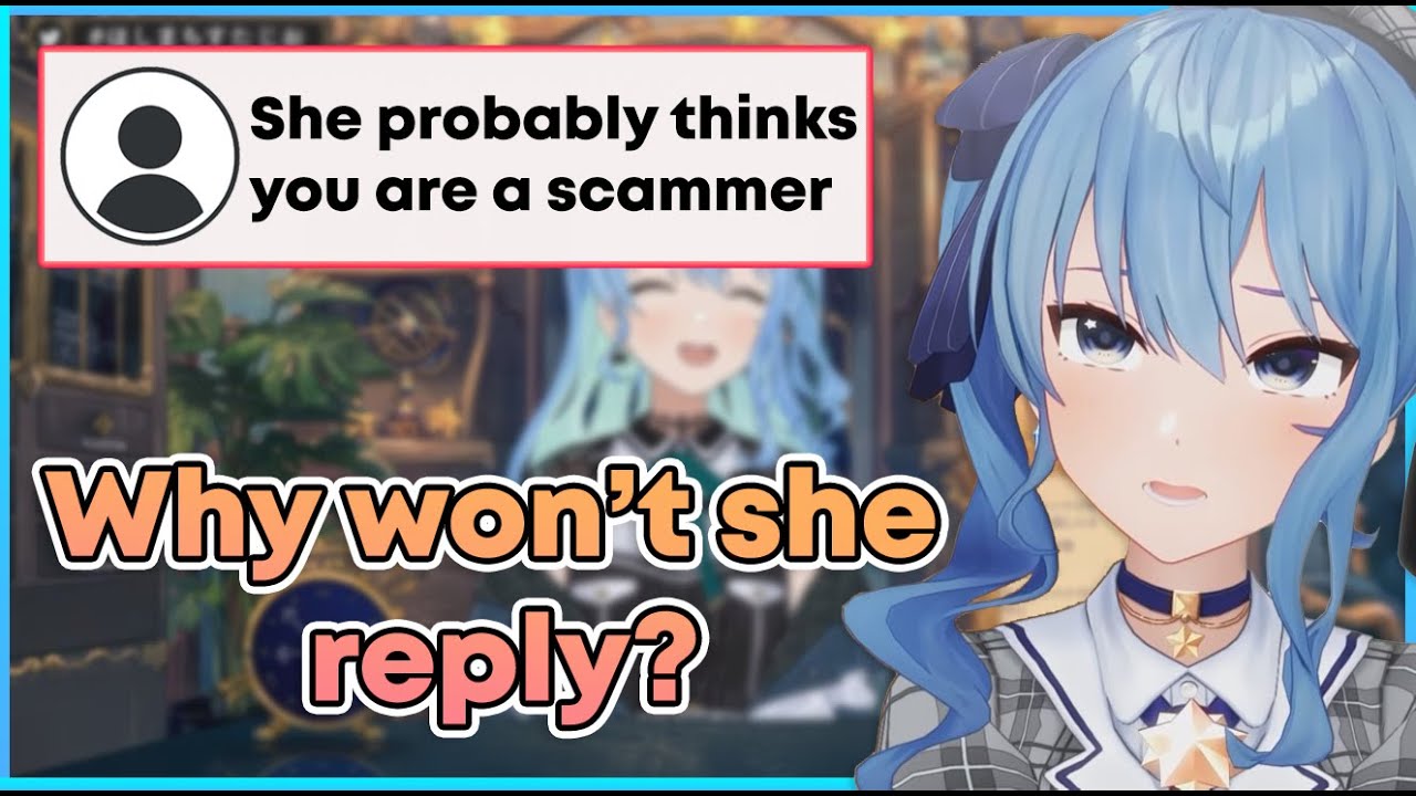 Suisei becomes desperate for an old friend's reply due to...【Hololive | Eng Sub】