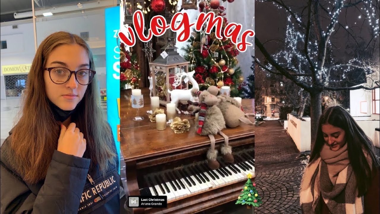 1.VLOGMAS - vánoční výzdoba & budu mít brýle? | Amy's World