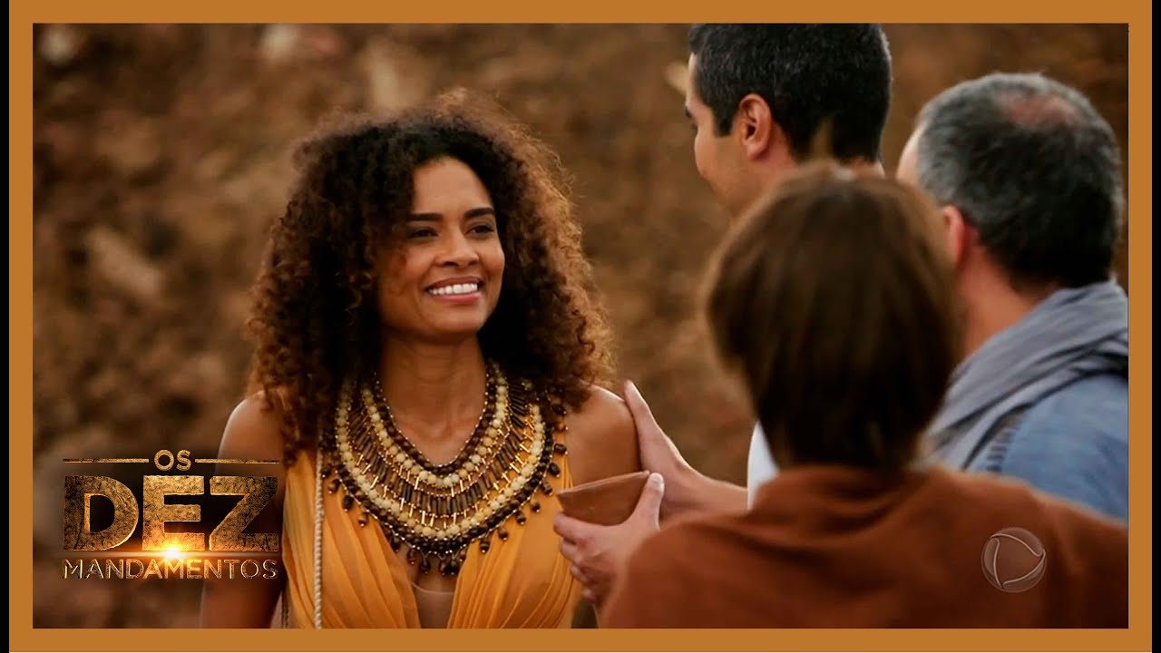Radina vai embora do Egito com os hebreus e encontra os amigos no deserto | OS DEZ MANDAMENTOS