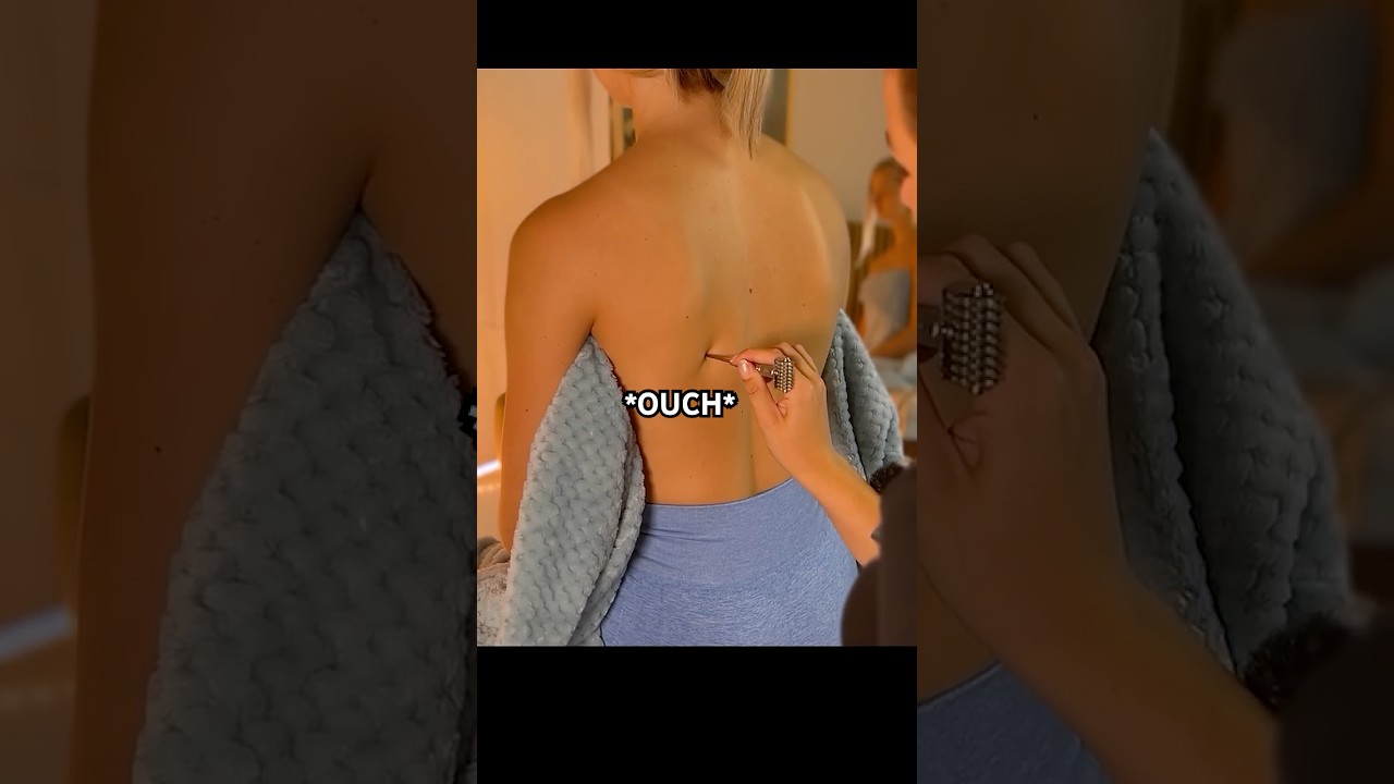 BACK PRESSURE POINT & TRACING #asmr