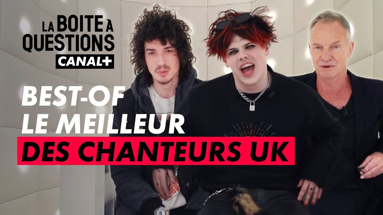 La Boîte à Questions Spéciale Chanteurs UK avec Julian Perretta, YUNGBLUD & Sting | Best-of