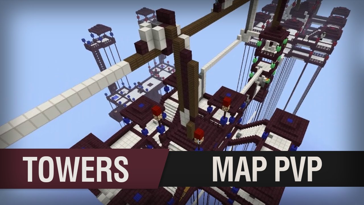 TOWERS PVP MAP | BEST PARTIE EVER