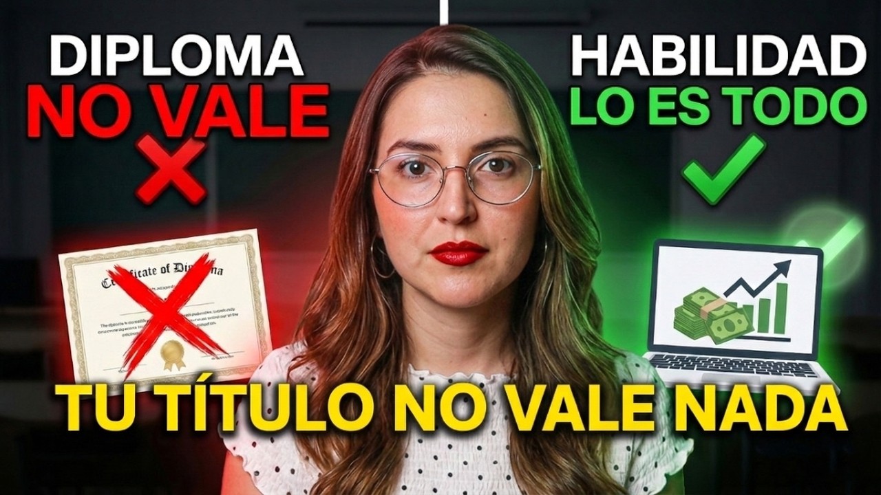 Las empresas YA NO PIDEN TÍTULOS: ¿Qué quieres realmente en 2026?