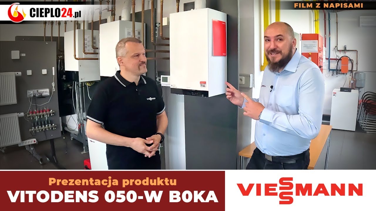 Kocioł gazowy Vitodens 050-W B0KA. Prezentacja produktu w siedzibie firmy Viessmann w Mysłowicach