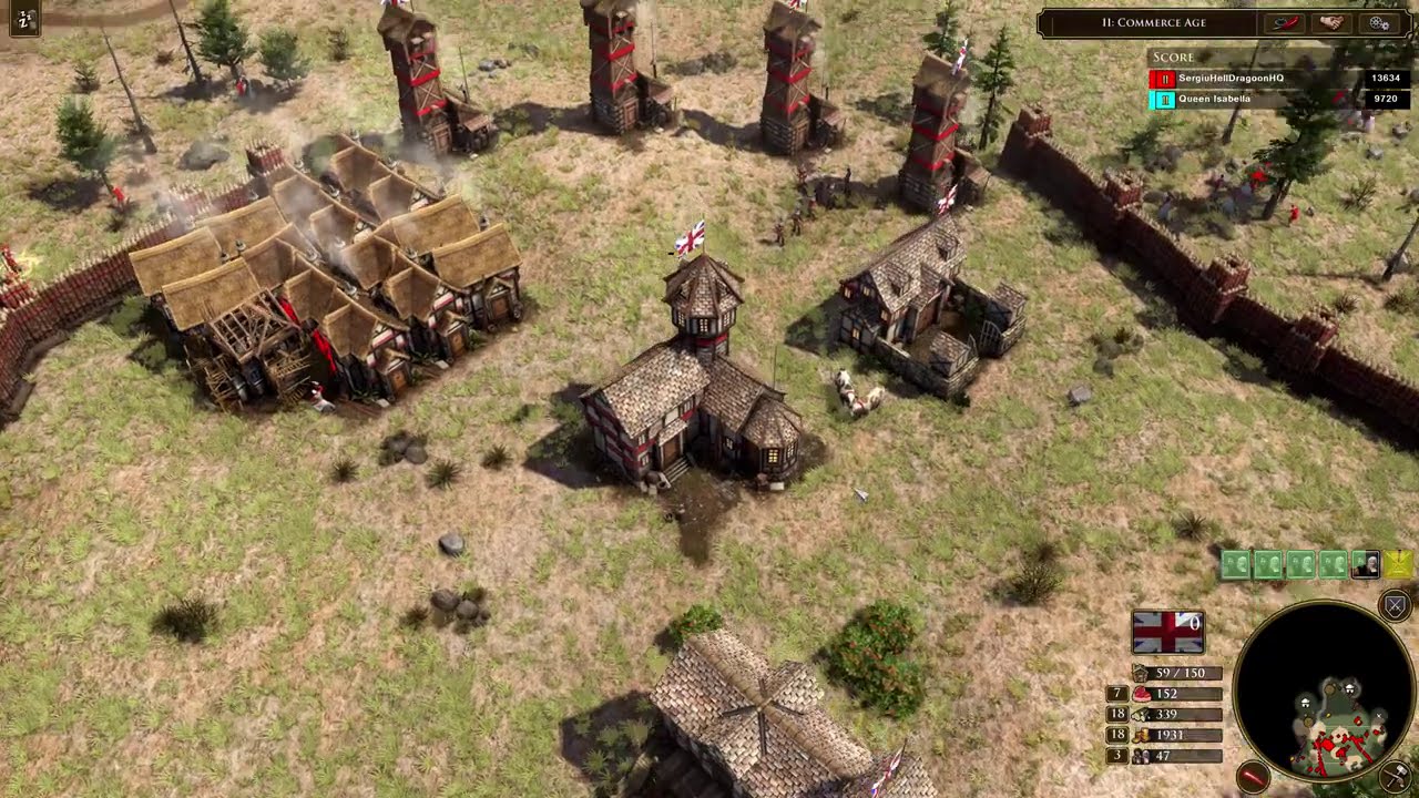 Age of Empires 3 Definitive Edition - 1v1 HARD AI