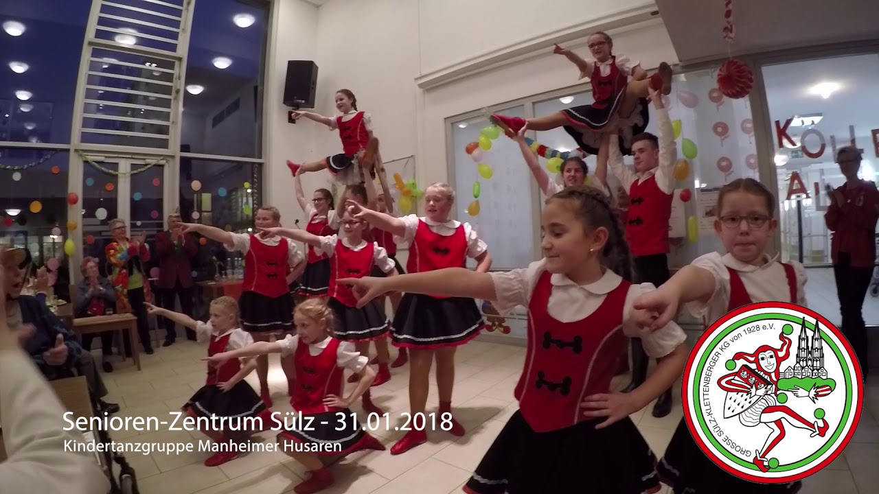 Große Sülz-Klettenberger e.V. - Kindertanzgruppe Manheimer Husaren - SeniorenZentrum Sülz