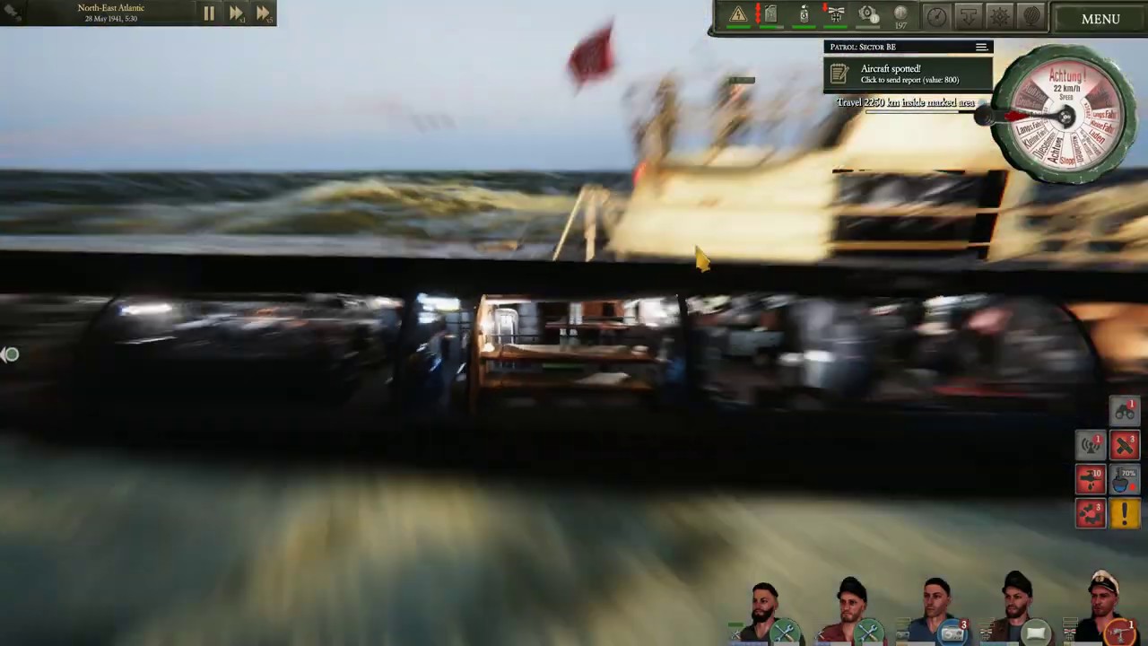 UBOAT 2019 - Sinking Submarine Shot down a Plane