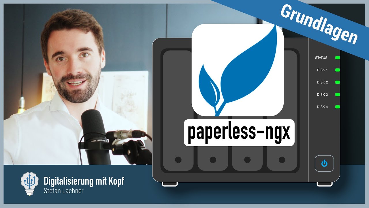 Grundlagen paperless-ngx: Das papierlose B&uuml;ro (z.B. f&uuml;r Synology NAS)
