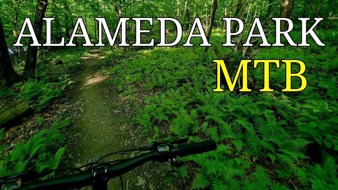 Riding the trails at Alameda Park, MTB!