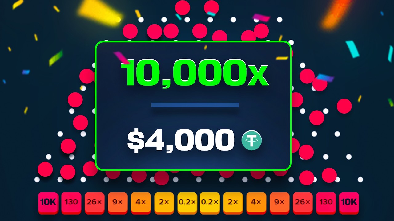 I TRIED THE NEW 10,000x PLINKO... and IT ACTUALLY HIT!? (MAX WIN!?)