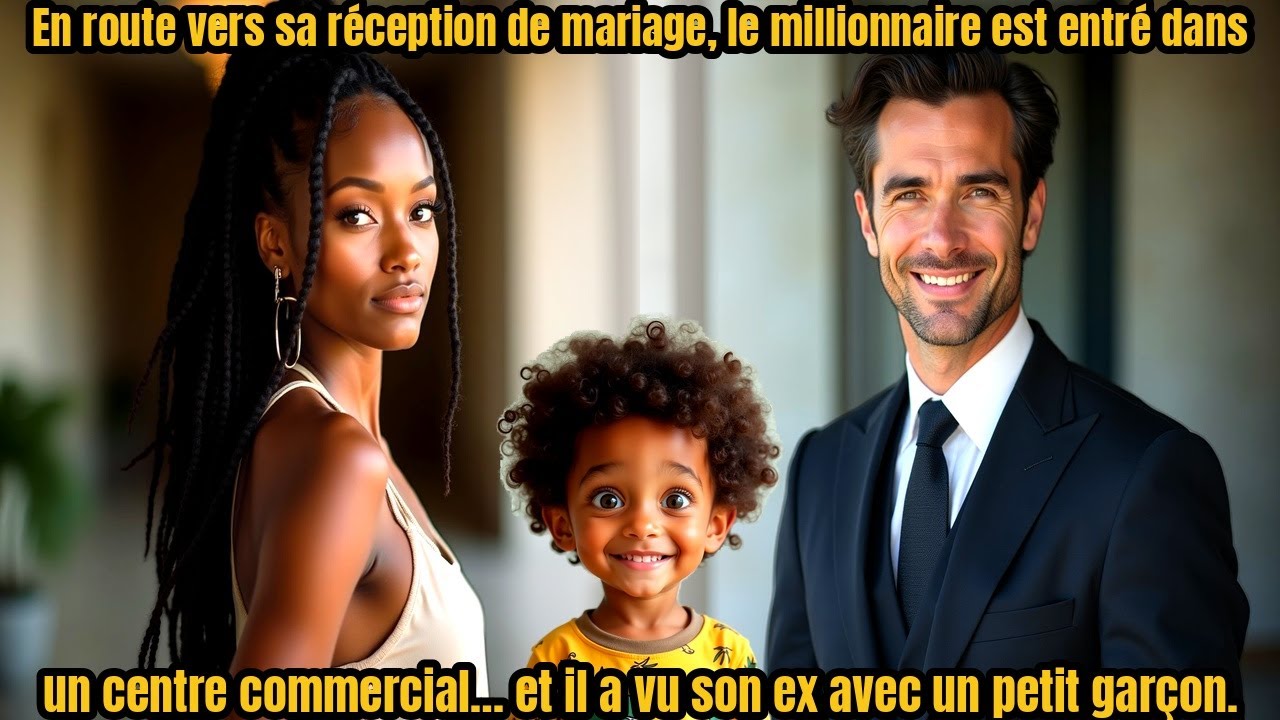 En route vers sa réception de mariage, le millionnaire est entré dans un centre commercial… et il a