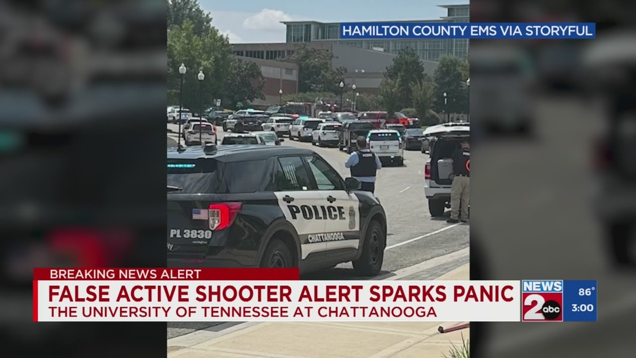 False active shooter alert sparks panic at the University of Tennessee at Chattanooga
