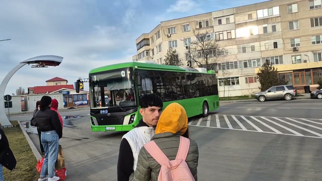 Autobuze în municipiul Slobozia, Romania /  Buses in Slobozia, Romania
