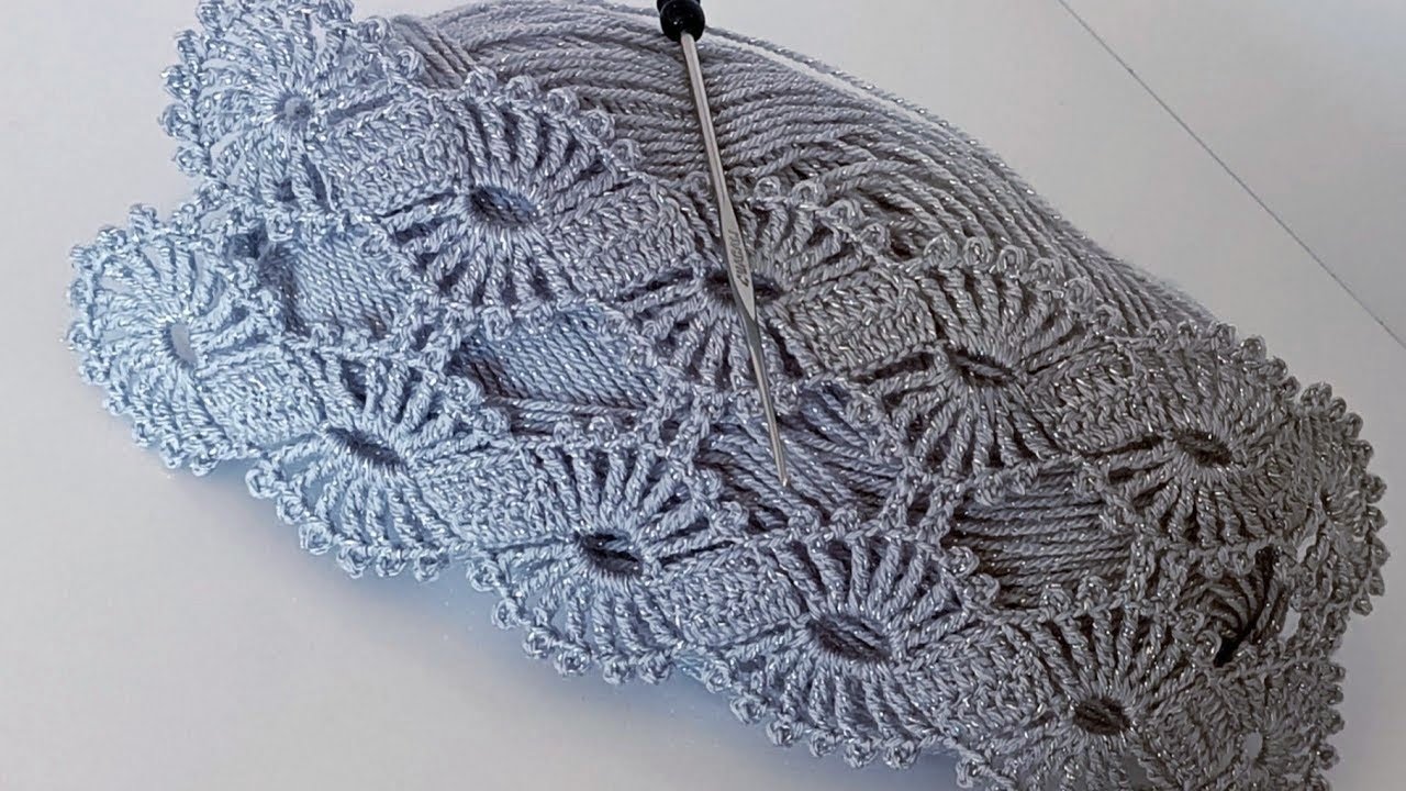 ПОСМОТРИТЕ, КАК КРАСИВО! Новейшая модель жилета-палантина и шали 😍 крючком.