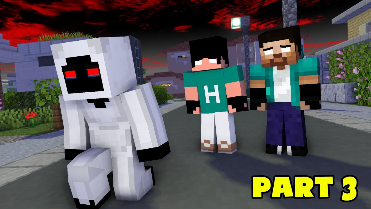 PART 3 - HEROBRINE FAMILY VS ENTITY FAMILY (FINAL EPISODE) | MINECRAFT ANIMATION IN MONSTER SCHOOL