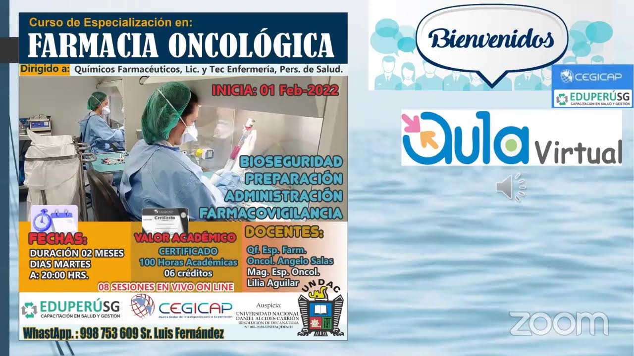 FARMACIA ONCOLOGICA Y ATENCION ONCOLOGICA 4TA SESION