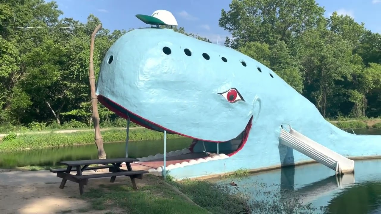 The Blue Whale in Catoosa, Oklahoma